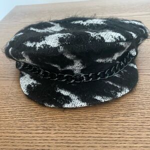 Eugenia Kim Black and White Hat